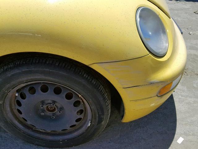 3VWBK21C33M429378 - 2003 VOLKSWAGEN NEW BEETLE Sarı foto 9