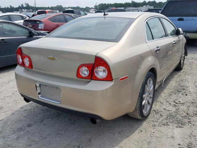 1G1ZE5E7XBF366553 - 2011 CHEVROLET MALIBU LTZ ოქროსფერი ფოტო 4