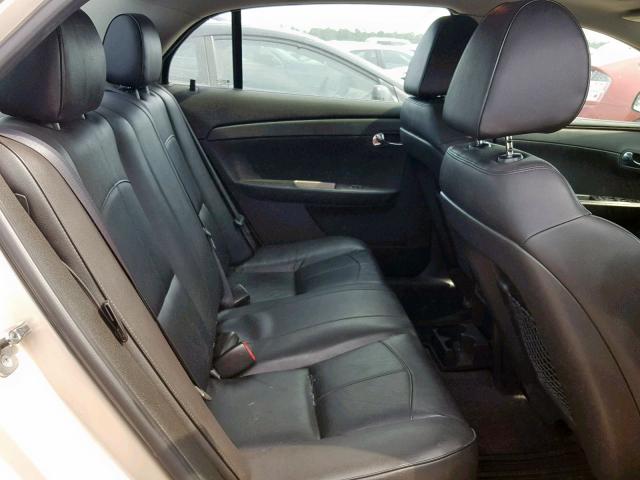 1G1ZE5E7XBF366553 - 2011 CHEVROLET MALIBU LTZ ოქროსფერი ფოტო 6