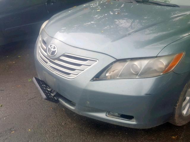 4T1BB46K98U046168 - 2008 TOYOTA CAMRY HYBR GREEN photo 9