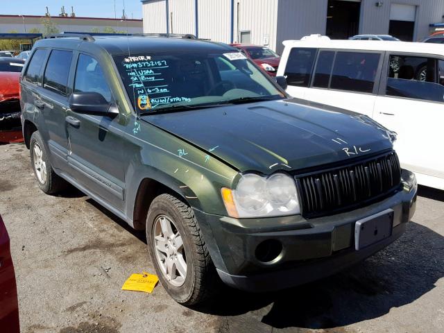 1J4GR48K66C347870 - 2006 JEEP GRAND CHER GREEN photo 1