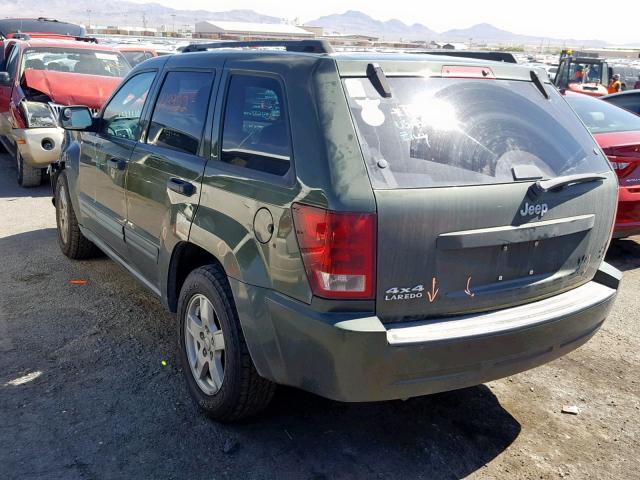 1J4GR48K66C347870 - 2006 JEEP GRAND CHER GREEN photo 3