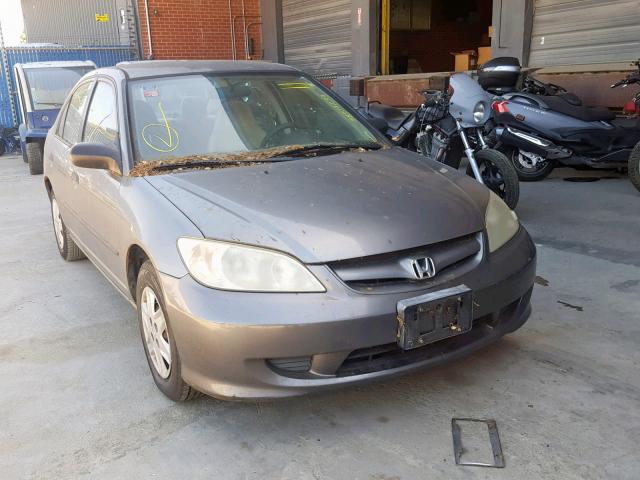 2HGES16315H602160 - 2005 HONDA CIVIC DX V GRAY photo 1