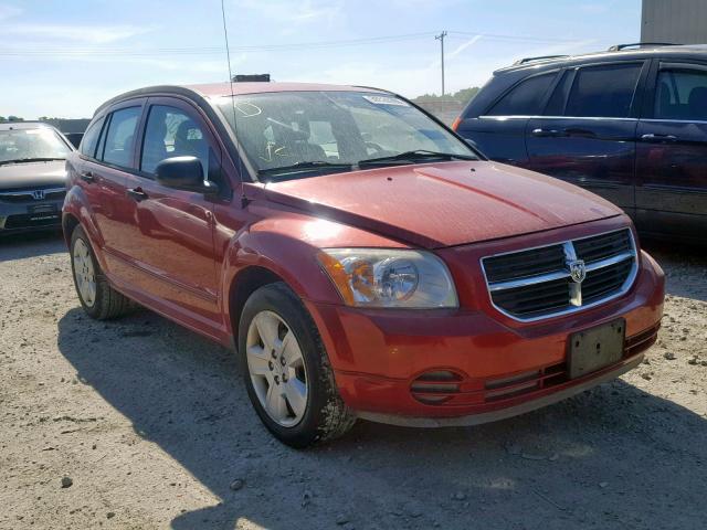 1B3HB48B87D598269 - 2007 DODGE CALIBER SX RED photo 1