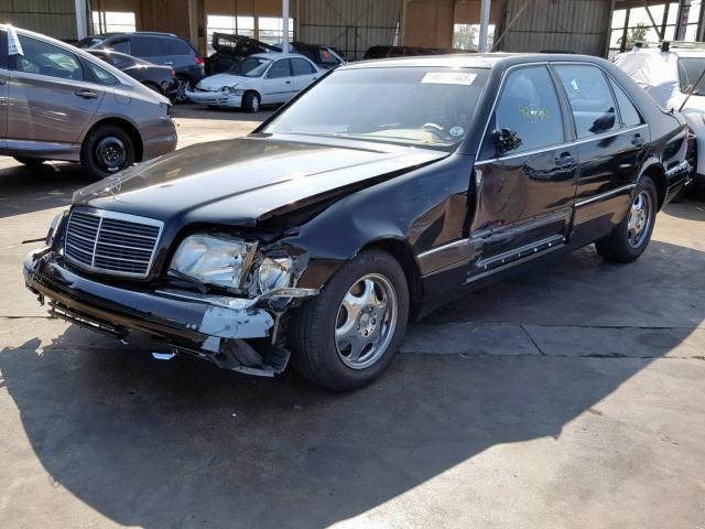 WDBGA33G7VA368665 - 1997 MERCEDES-BENZ S 320 BLACK photo 2