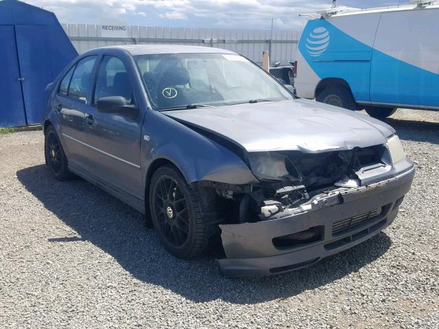 3VWSE69M24M135824 - 2004 VOLKSWAGEN JETTA GLS GRAY photo 1