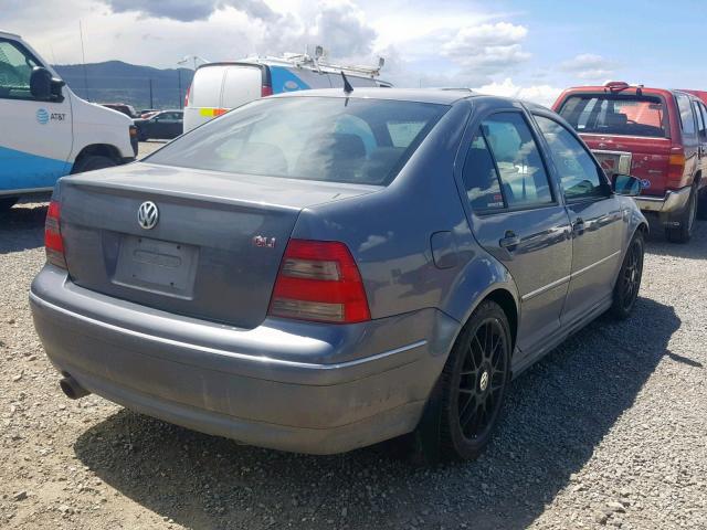 3VWSE69M24M135824 - 2004 VOLKSWAGEN JETTA GLS GRAY photo 4