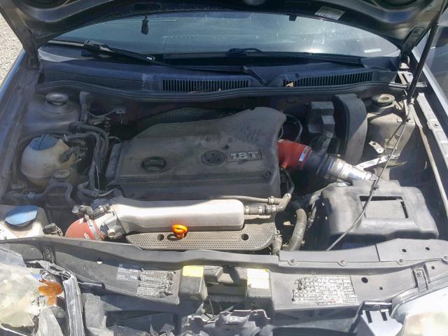 3VWSE69M24M135824 - 2004 VOLKSWAGEN JETTA GLS GRAY photo 7