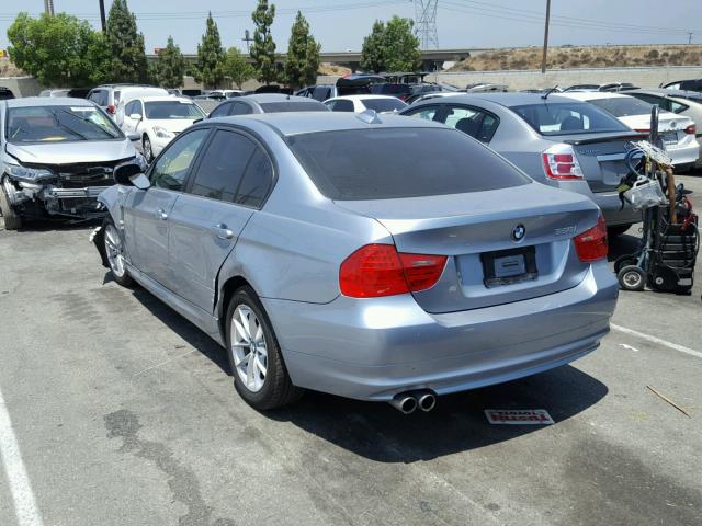 WBAPH5G58ANM70266 - 2010 BMW 328 I SULE BLUE photo 3