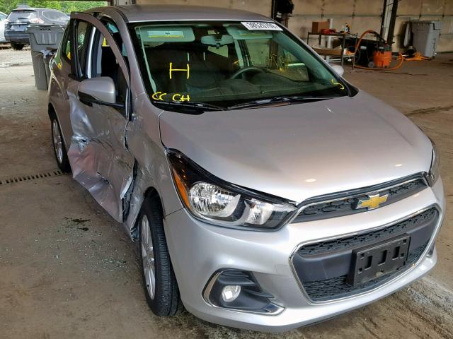 KL8CD6SA1HC839698 - 2017 CHEVROLET SPARK 1LT SILVER photo 1