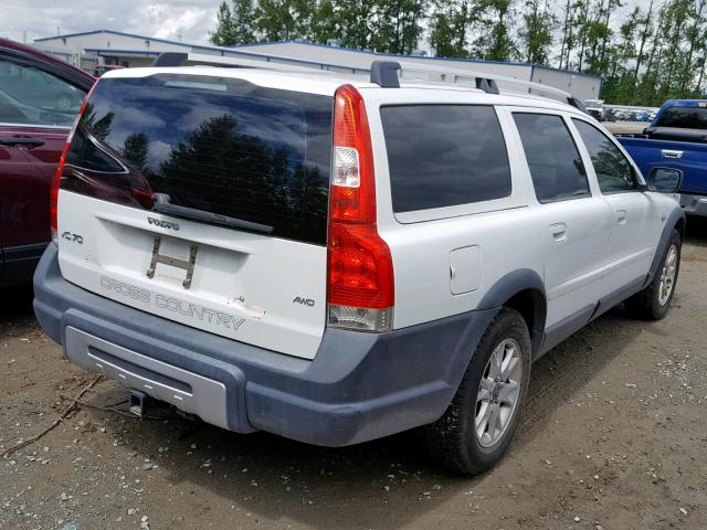 YV1SZ592851173230 - 2005 VOLVO XC70 WHITE photo 4