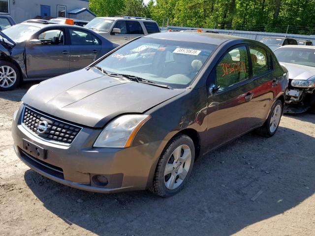 3N1AB61E67L614448 - 2007 NISSAN SENTRA 2.0 GRAY photo 2