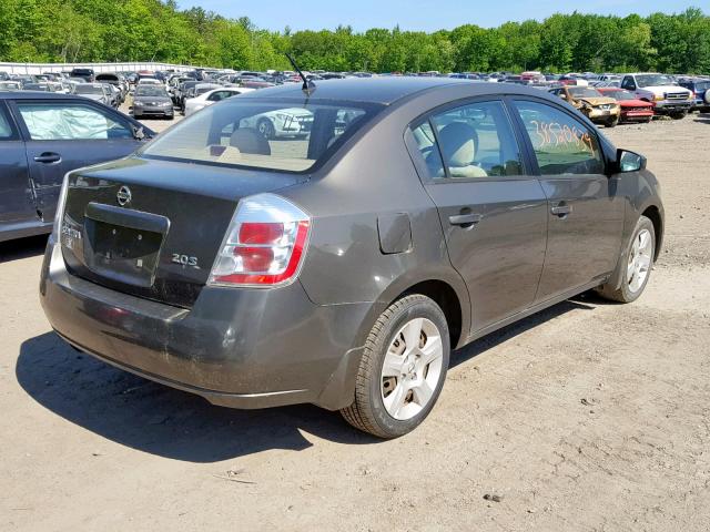 3N1AB61E67L614448 - 2007 NISSAN SENTRA 2.0 GRAY photo 4