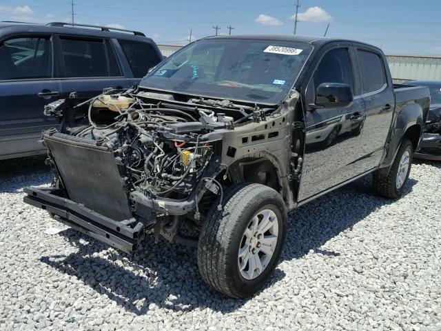 1GCGSBE34F1132379 - 2015 CHEVROLET COLORADO L BLACK photo 2