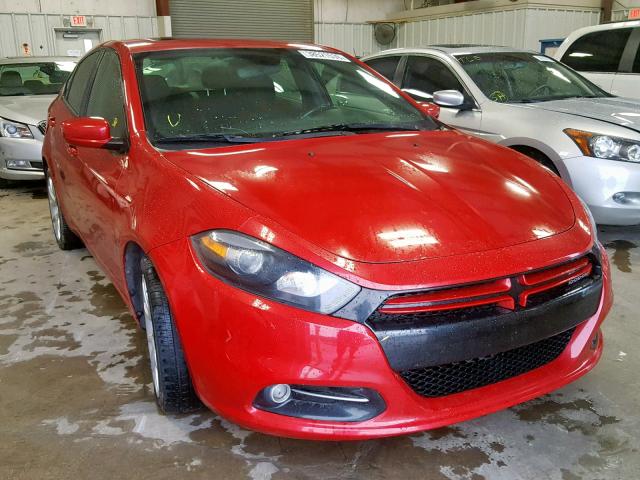 1C3CDFBA9DD268672 - 2013 DODGE DART SXT RED photo 1