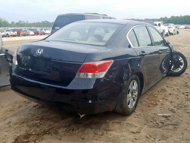 1HGCP26458A012795 - 2008 HONDA ACCORD LXP BLACK photo 4