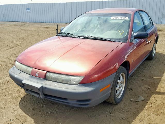 1G8ZG5285TZ366663 - 1996 SATURN SL1 RED photo 2