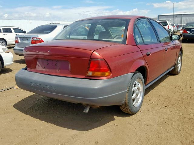 1G8ZG5285TZ366663 - 1996 SATURN SL1 RED photo 4