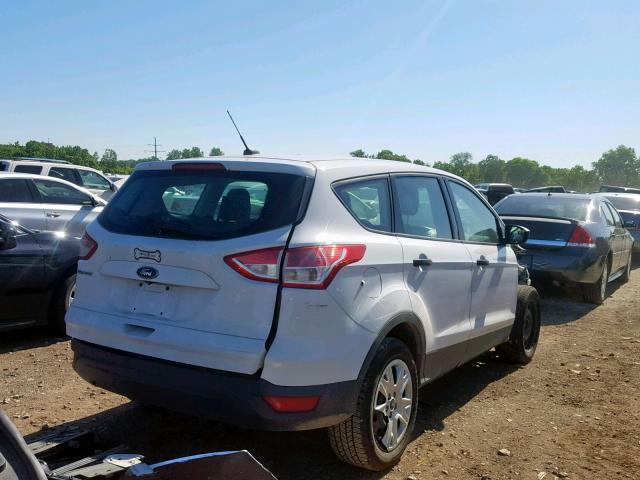 1FMCU0F71EUC91075 - 2014 FORD ESCAPE S WHITE photo 4