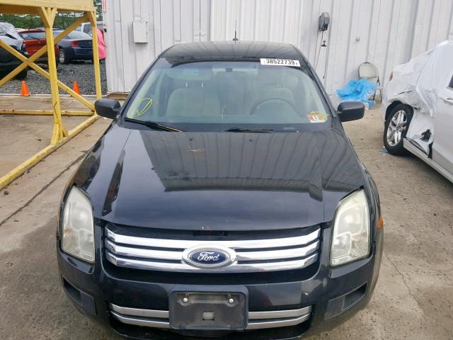 3FAHP06Z99R120676 - 2009 FORD FUSION S BLACK photo 9