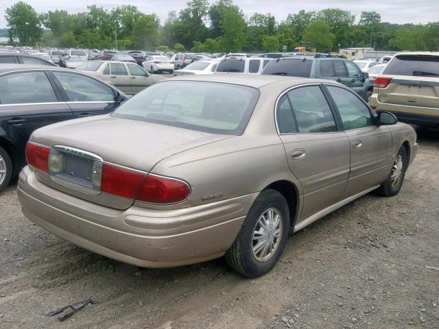 1G4HP54K424183563 - 2002 BUICK LESABRE CU TAN photo 4