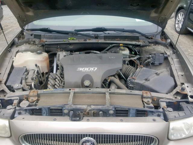 1G4HP54K424183563 - 2002 BUICK LESABRE CU TAN photo 7