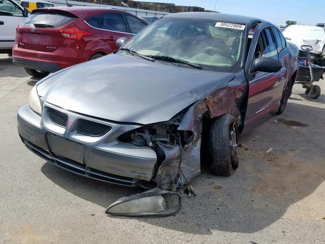 1G2NE52E85M113275 - 2005 PONTIAC GRAND AM S CHARCOAL photo 2