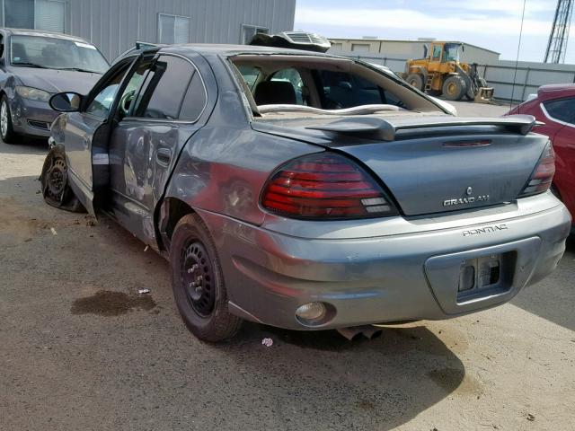 1G2NE52E85M113275 - 2005 PONTIAC GRAND AM S CHARCOAL photo 3