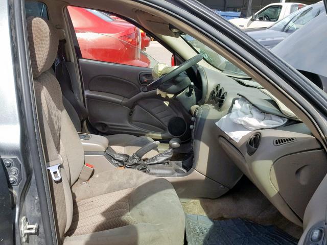 1G2NE52E85M113275 - 2005 PONTIAC GRAND AM S CHARCOAL photo 5