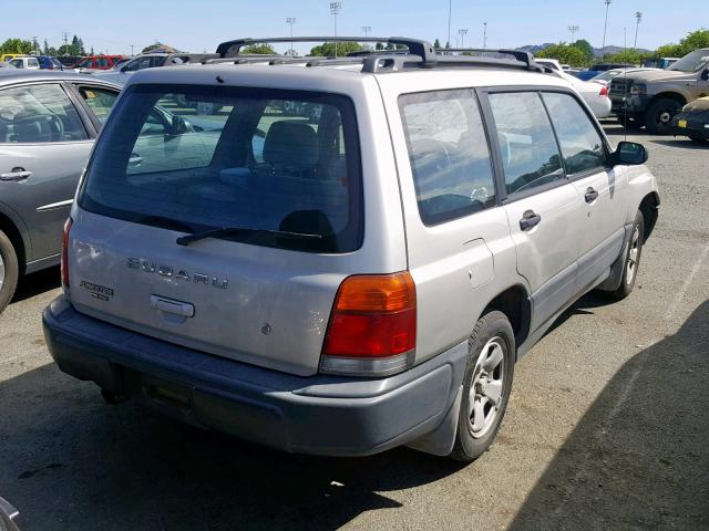 JF1SF6357XH717546 - 1999 SUBARU FORESTER L SILVER photo 4