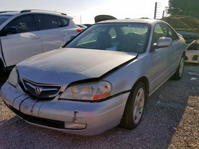 19UYA42761A024513 - 2001 ACURA 3.2CL TYPE SILVER photo 2