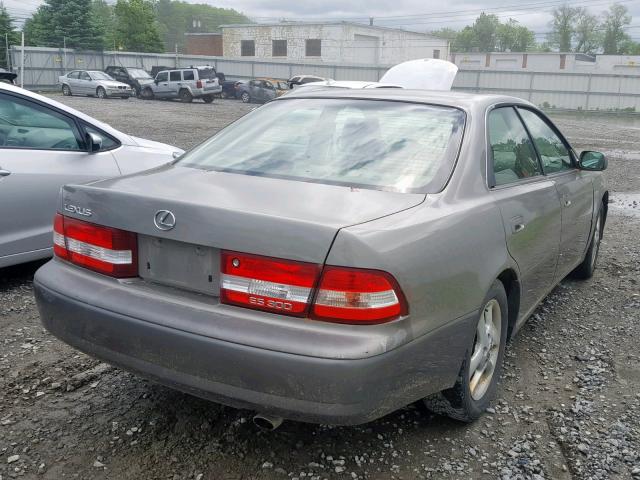 JT8BF28G7Y5087588 - 2000 LEXUS ES 300 GOLD photo 4