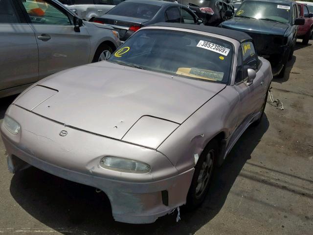 JM1NA3515P0417761 - 1993 MAZDA MX-5 MIATA BEIGE photo 2