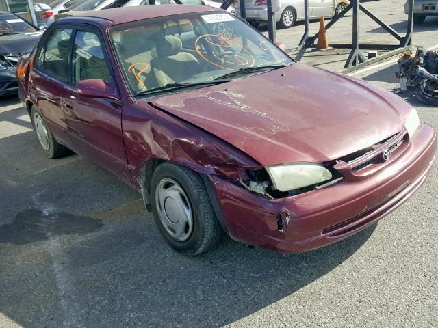 1NXBR18E3WZ036251 - 1998 TOYOTA COROLLA VE MAROON photo 1