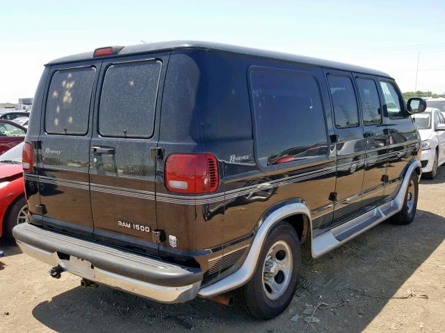 2D6WB11Y23K523385 - 2003 DODGE RAM VAN B1 BLACK photo 4