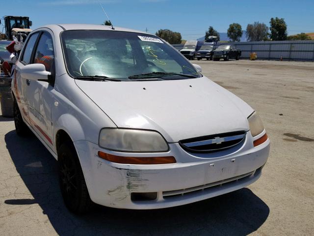 KL1TD66667B718190 - 2007 CHEVROLET AVEO BASE Ağ foto 1