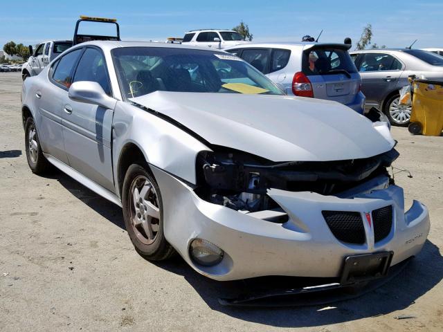 2G2WS522941124251 - 2004 PONTIAC GRAND PRIX SILVER photo 1