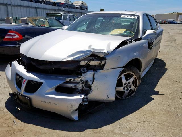 2G2WS522941124251 - 2004 PONTIAC GRAND PRIX SILVER photo 2