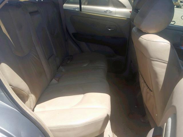 JTJGF10U010085121 - 2001 LEXUS RX 300 GRAY photo 6