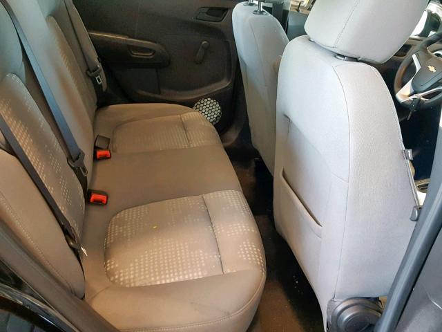 1G1JB5SG2H4115508 - 2017 CHEVROLET SONIC LS BLACK photo 6