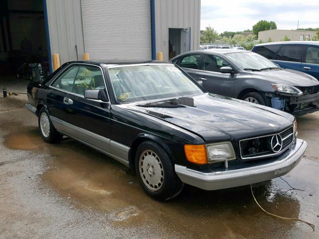 WDBCA45D6GA243215 - 1986 MERCEDES-BENZ 560 SEC BLACK photo 1