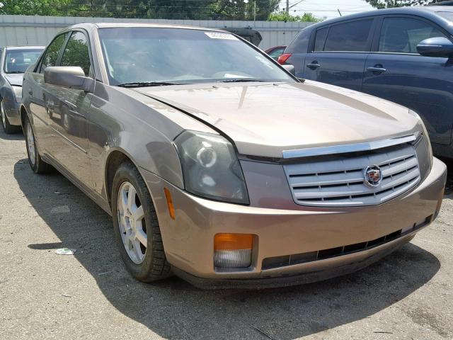 1G6DP577470145519 - 2007 CADILLAC CTS HI FEA BEIGE photo 1