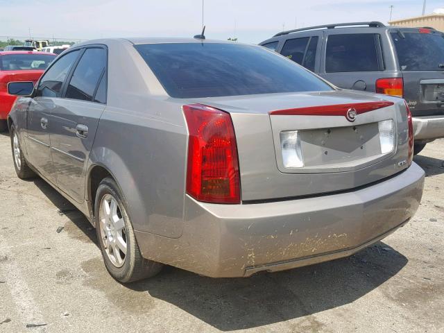 1G6DP577470145519 - 2007 CADILLAC CTS HI FEA BEIGE photo 3