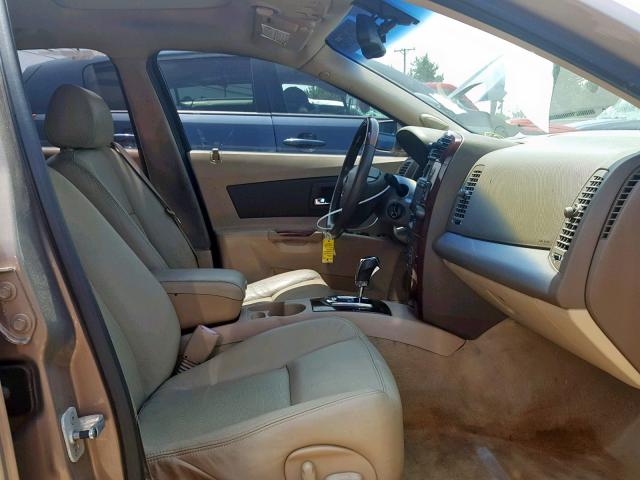 1G6DP577470145519 - 2007 CADILLAC CTS HI FEA BEIGE photo 5