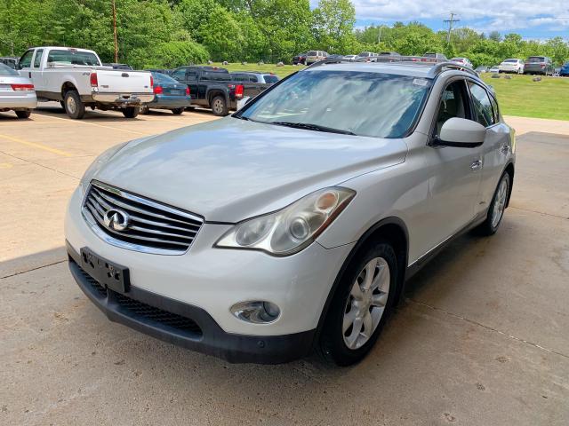 JN1AJ0HR2AM757404 - 2010 INFINITI EX35 BASE WHITE photo 1
