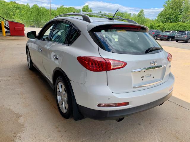 JN1AJ0HR2AM757404 - 2010 INFINITI EX35 BASE WHITE photo 3