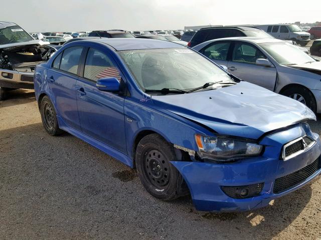 JA32U2FU4FU014079 - 2015 MITSUBISHI LANCER ES BLUE photo 1