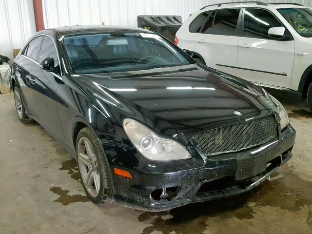 WDDDJ72X98A127794 - 2008 MERCEDES-BENZ CLS 550 BLACK photo 1