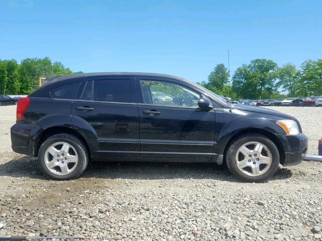 1B3HB48BX7D381449 - 2007 DODGE CALIBER SX BLACK photo 9