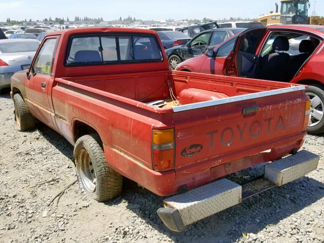 JT4RN50R8J5181177 - 1988 TOYOTA PICKUP 1/2 RED photo 3